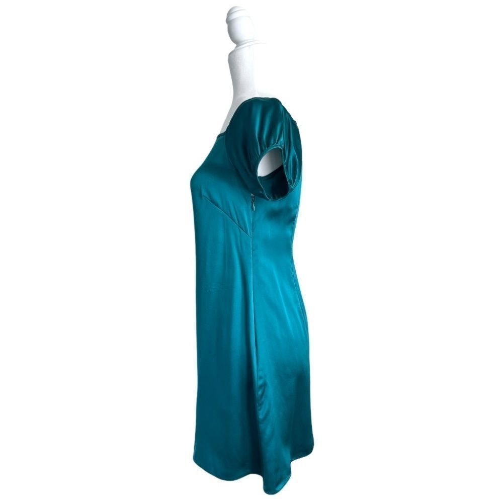 THORN Silk Shift Mini Dress - Picture 3 of 9